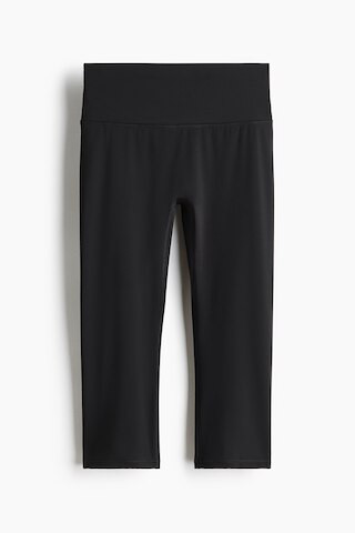 H & M - Capri Sports leggings with SculptMove - Black | H&M (UK, MY, IN, SG, PH, TW, HK)