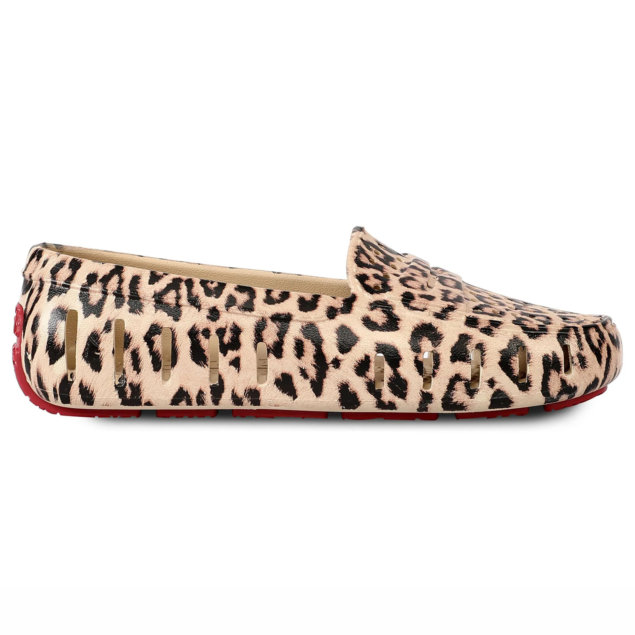 Women’s Posh 3.0 Driver Foam Shoe | Cheetah/Red | Floafers
