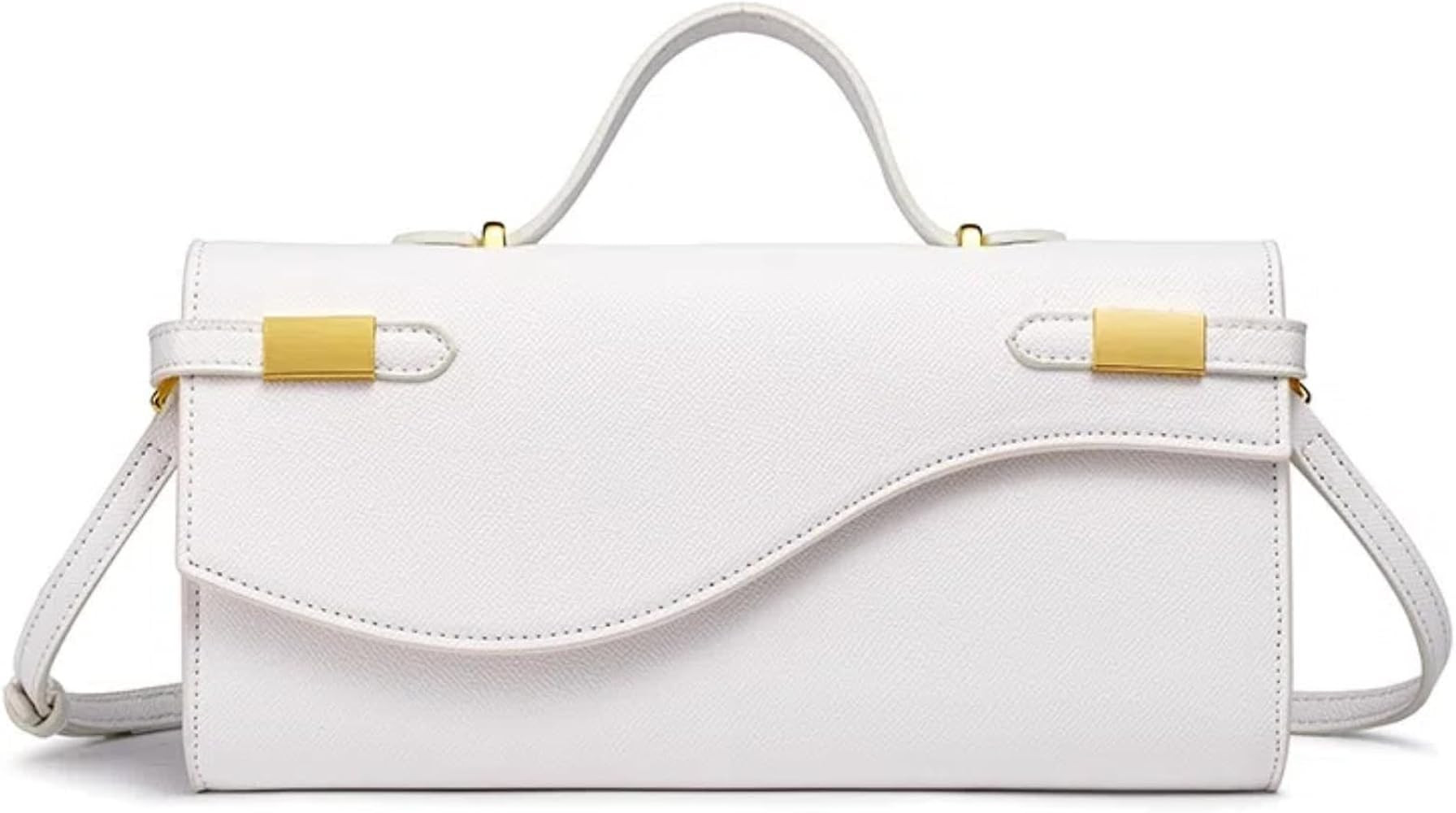 Clutch Purses for Women PU Leather Clutch with Removable Shoulder Strap Evening Handbag for Women... | Amazon (US)