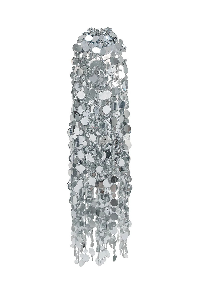 CHANTAL DRESS IN SILVER | Alersundi | CULT MIA | CULT MIA UK LTD