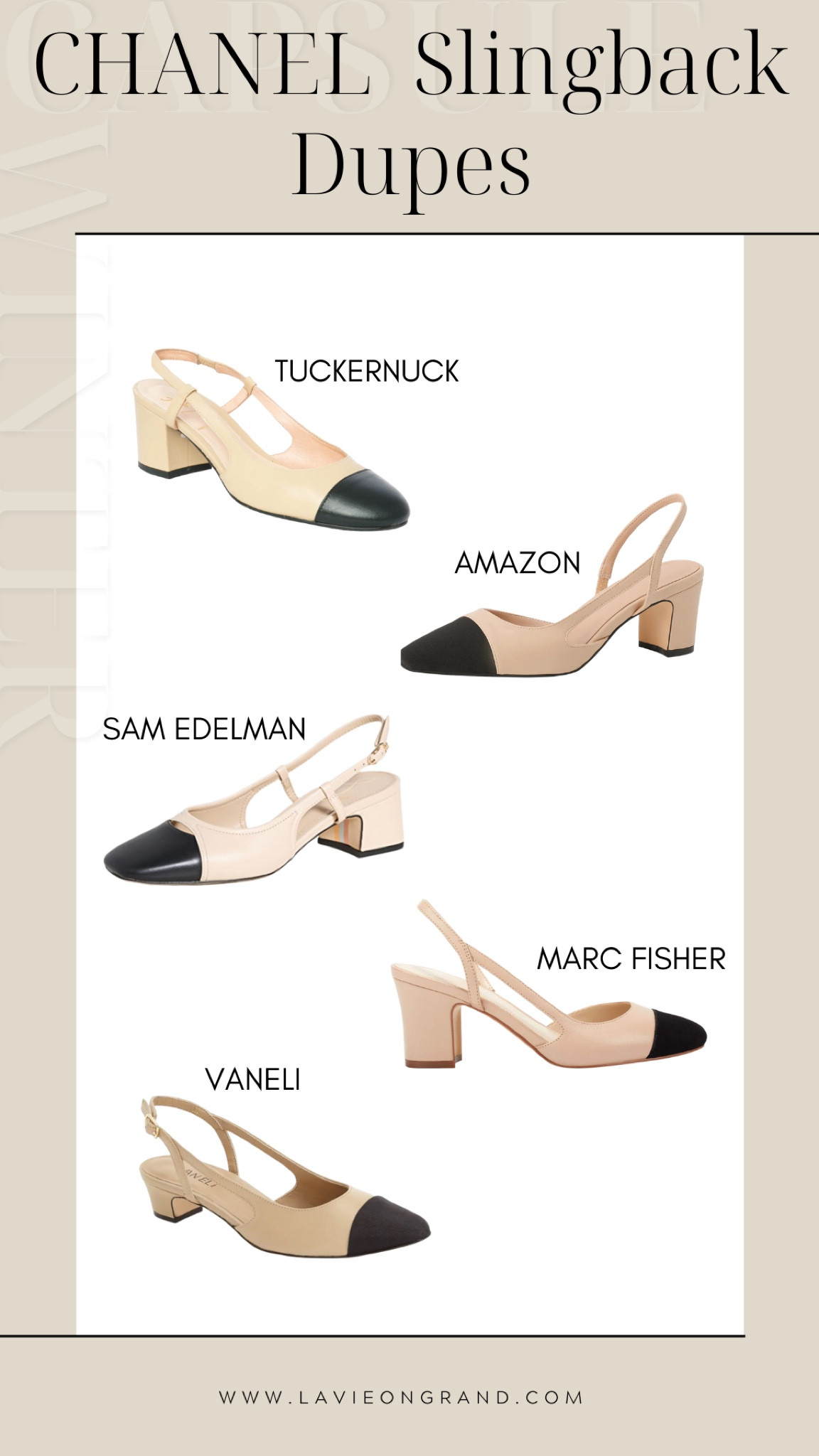 The Go-To Slingback Pump (Women) curated on LTK