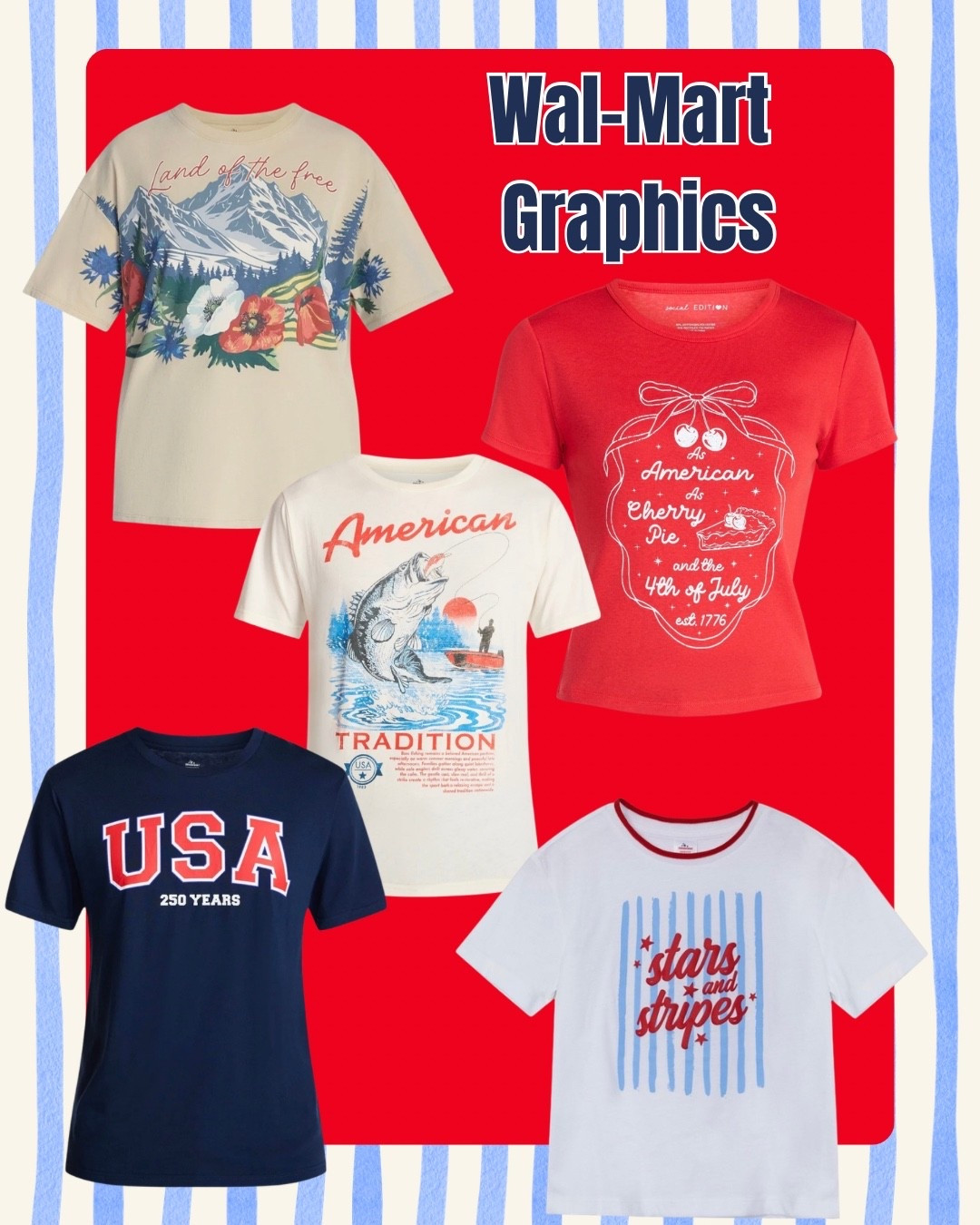Red, white & graphics

#LTKSeasonal #LTKootd #LTKgrwm