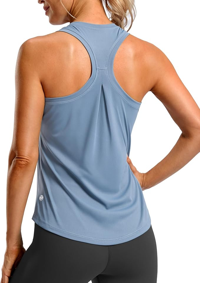 G Gradual Women's Workout Tank Tops Racerback Athletic Yoga Tops Loose Fit Sleeveless Running Gym... | Amazon (US)