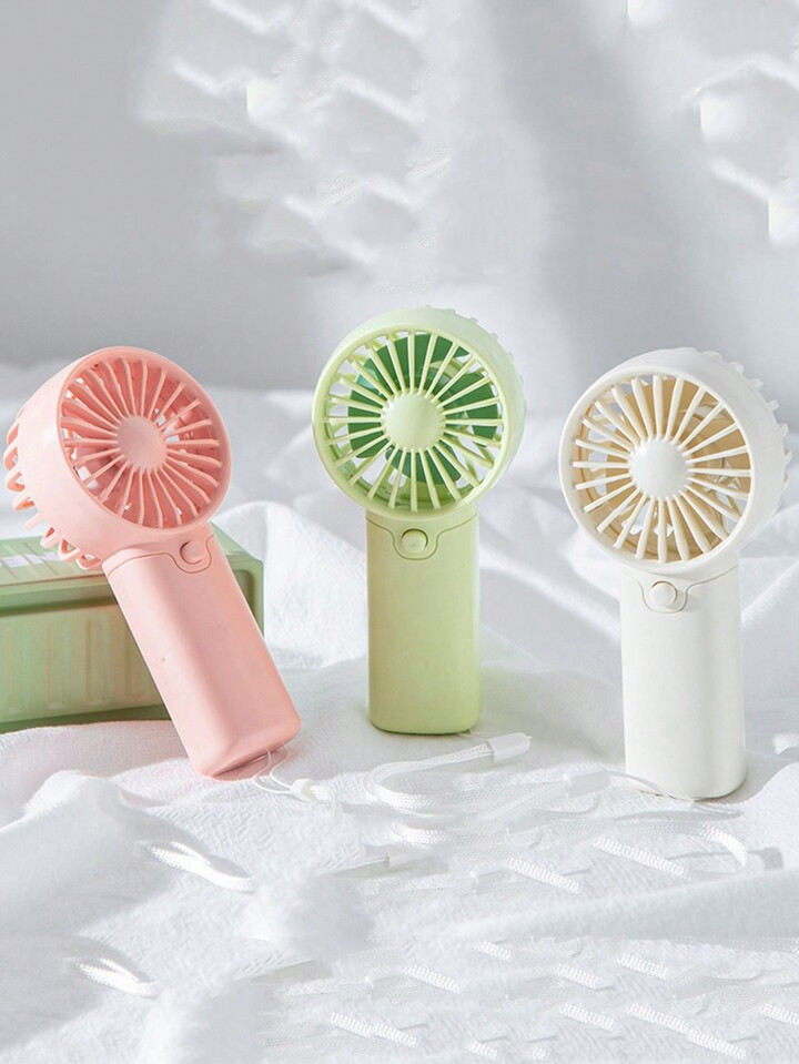 1pc Best-Selling Mini Pocket Fan Portable Battery Quiet Small Fresh Handheld Small Fan(The Batter... | SHEIN