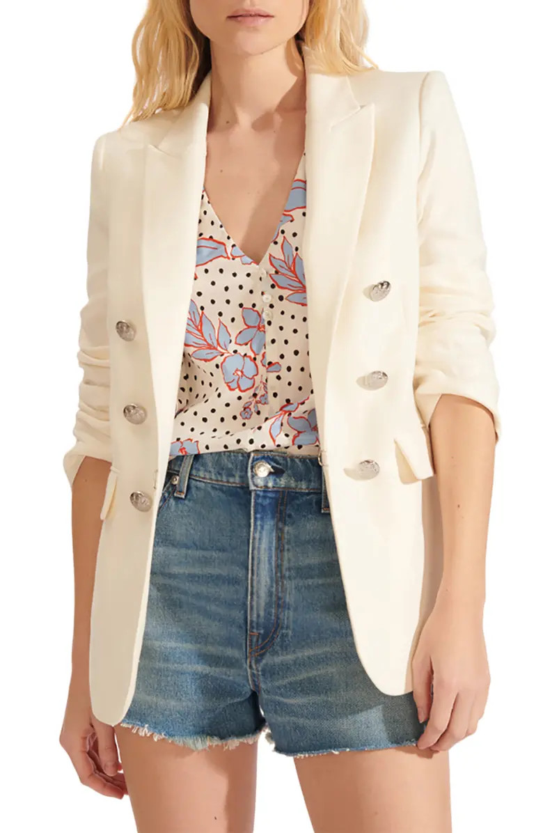 Veronica Beard Beacon Linen Blend Dickey Jacket | Nordstrom | Nordstrom