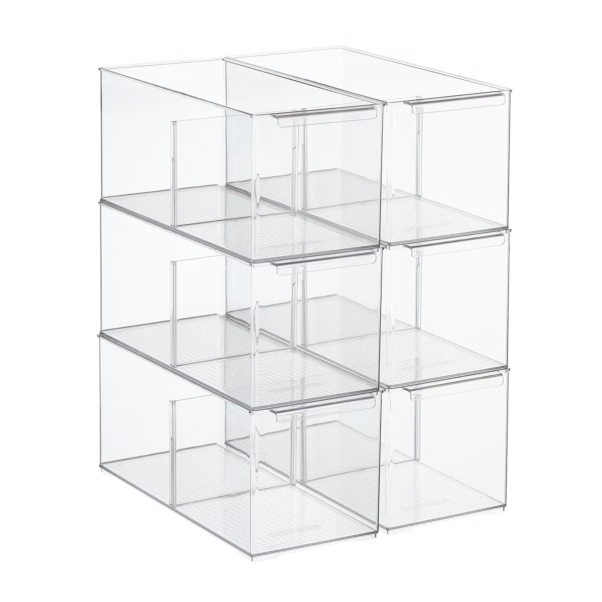 Everything Organizer Shelf-Depth Pantry Bin with Divider | The Container Store