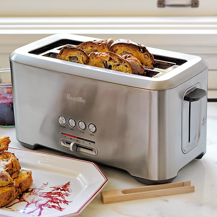 Breville Bit More™ Long Slot 4-Slice Toaster | Williams-Sonoma
