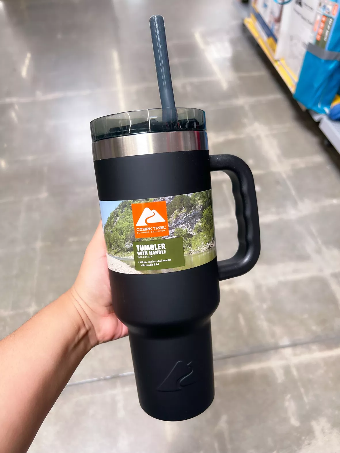 A 40 oz Ozark Trail Tumbler 