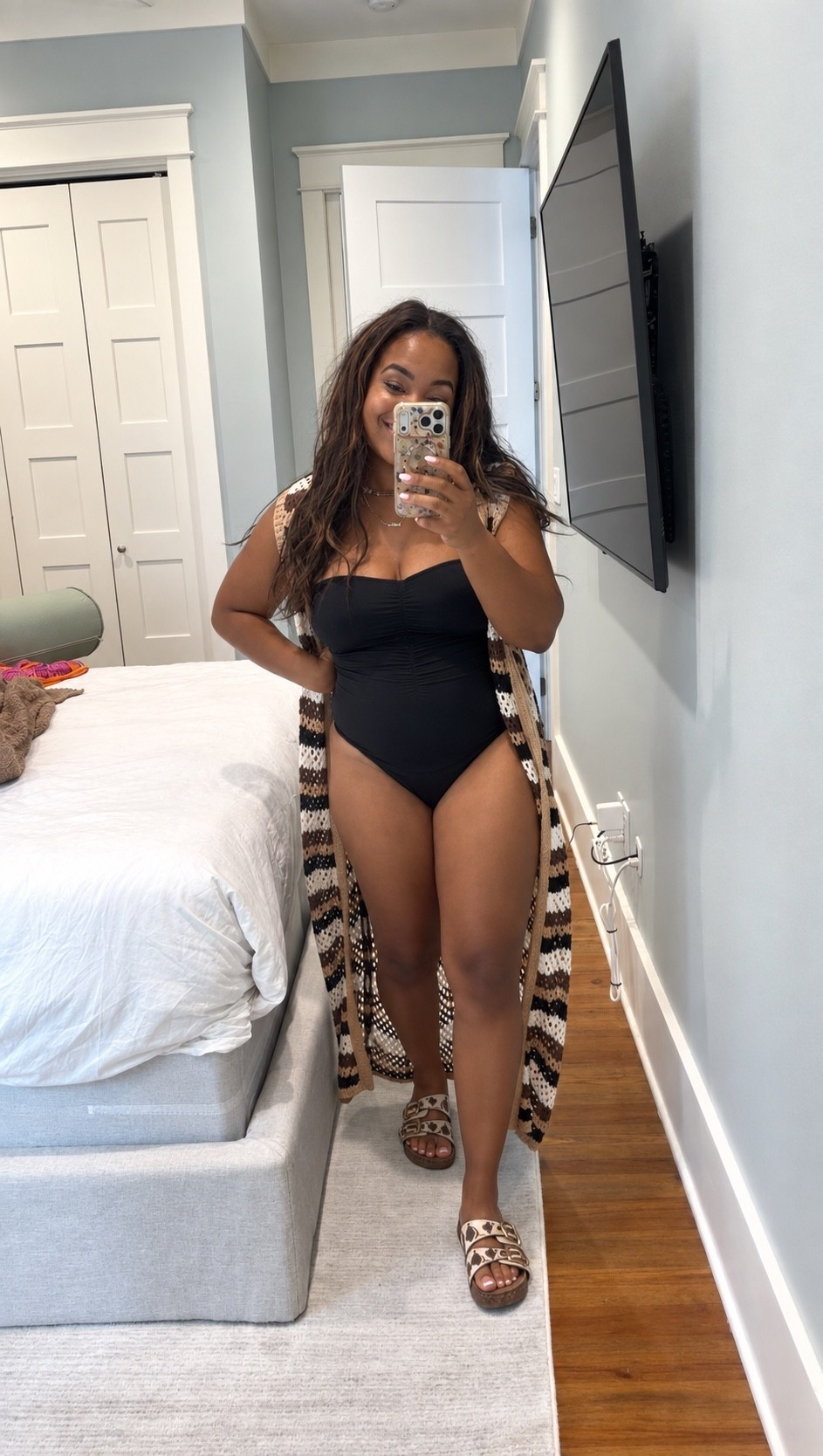 One of the most flattering swimsuits I own! 🙌🏾

#LTKMidsize #LTKSeasonal #LTKootd