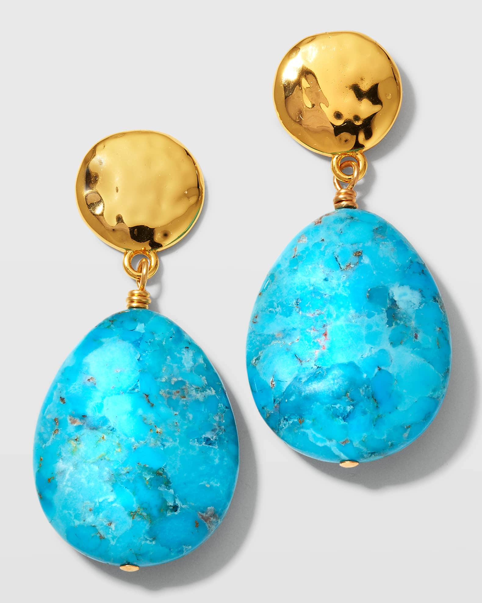 Blue Turquoise Teardrop Earrings | Neiman Marcus