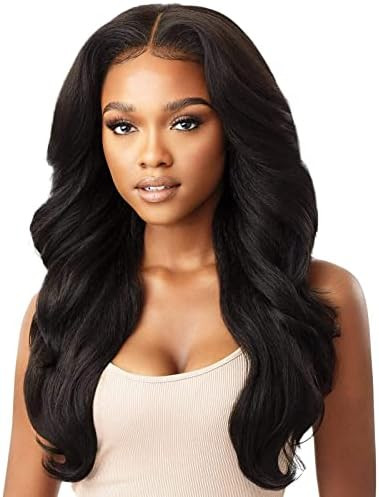 Outre Perfect Hair Line Synthetic 13x6 Faux Scalp Lace Front Wig - JULIANNE 24 (2 Dark Brown) | Amazon (US)