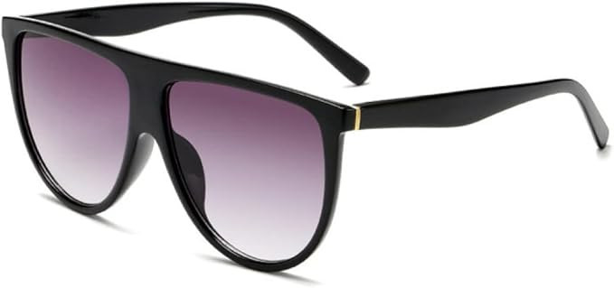 Fashion Sunglasses Women Vintage Retro Flat Top Oversized Sun Glasses Square Pilot Luxury Designe... | Amazon (US)