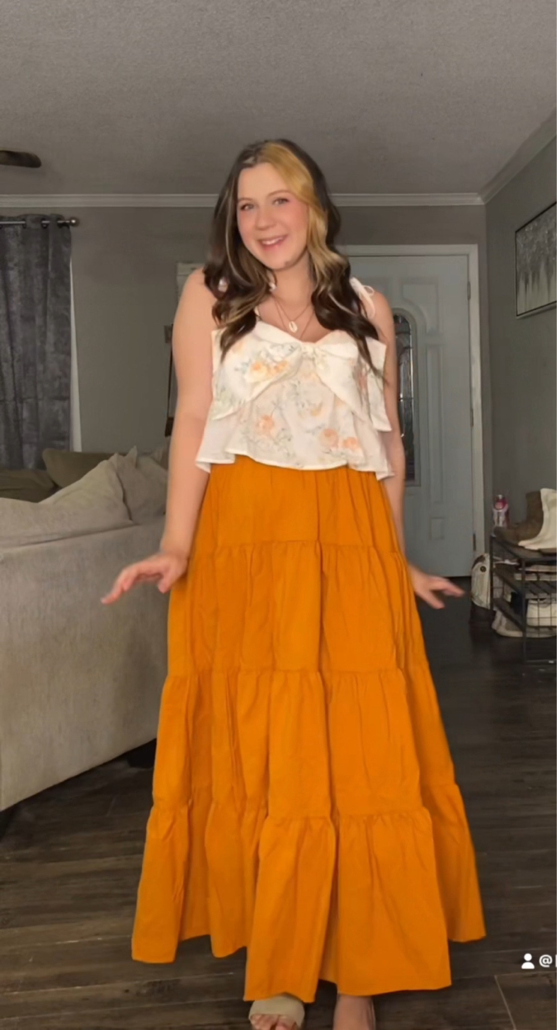 Amazon bump friendly outfit! 

#LTKSeasonal #LTKBump
