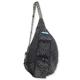 KAVU Mini Rope Sling Bag - Black Topo | Amazon (US)