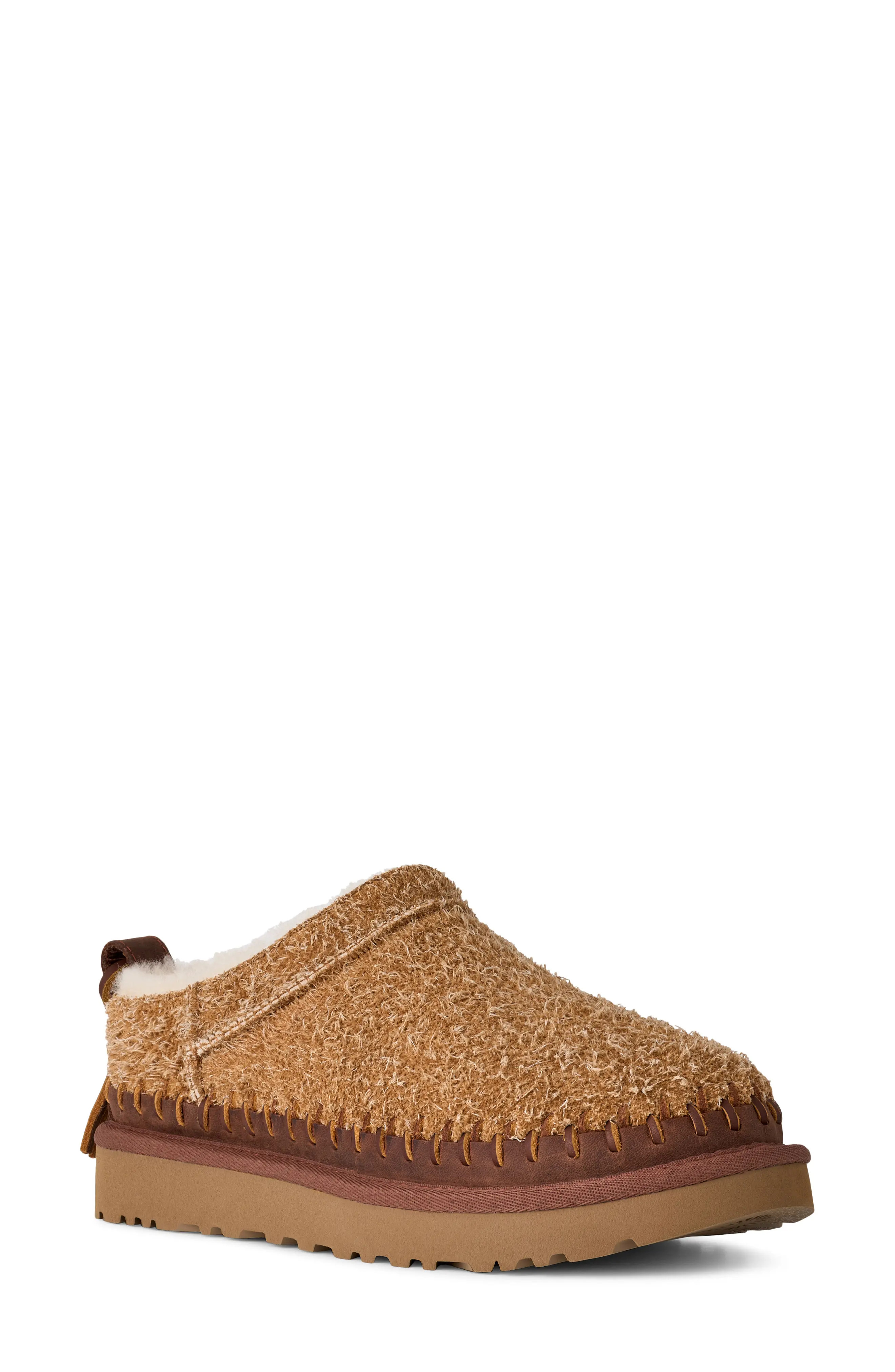 UGG® Classic Micro Biarritz Slipper in Chestnut at Nordstrom Rack, Size 8 | Nordstrom Rack
