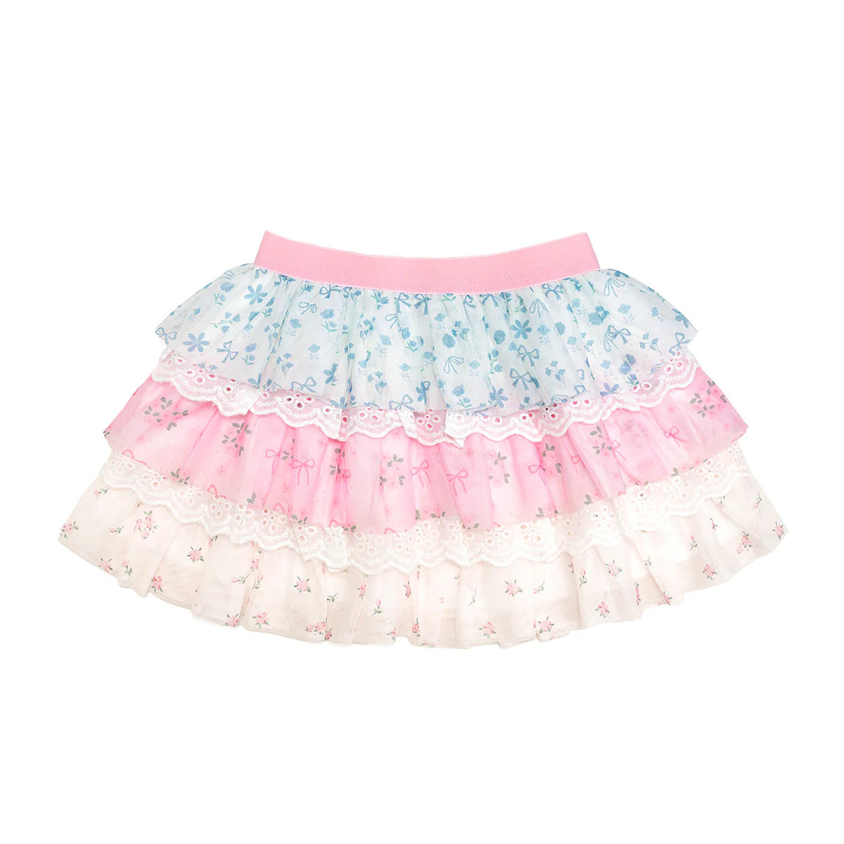 Floral & Lace Tiered Tutu | Sweet Wink