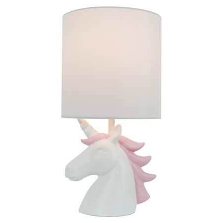 Your Zone Kids Unicorn Poly Accent Table Lamp | Walmart (US)