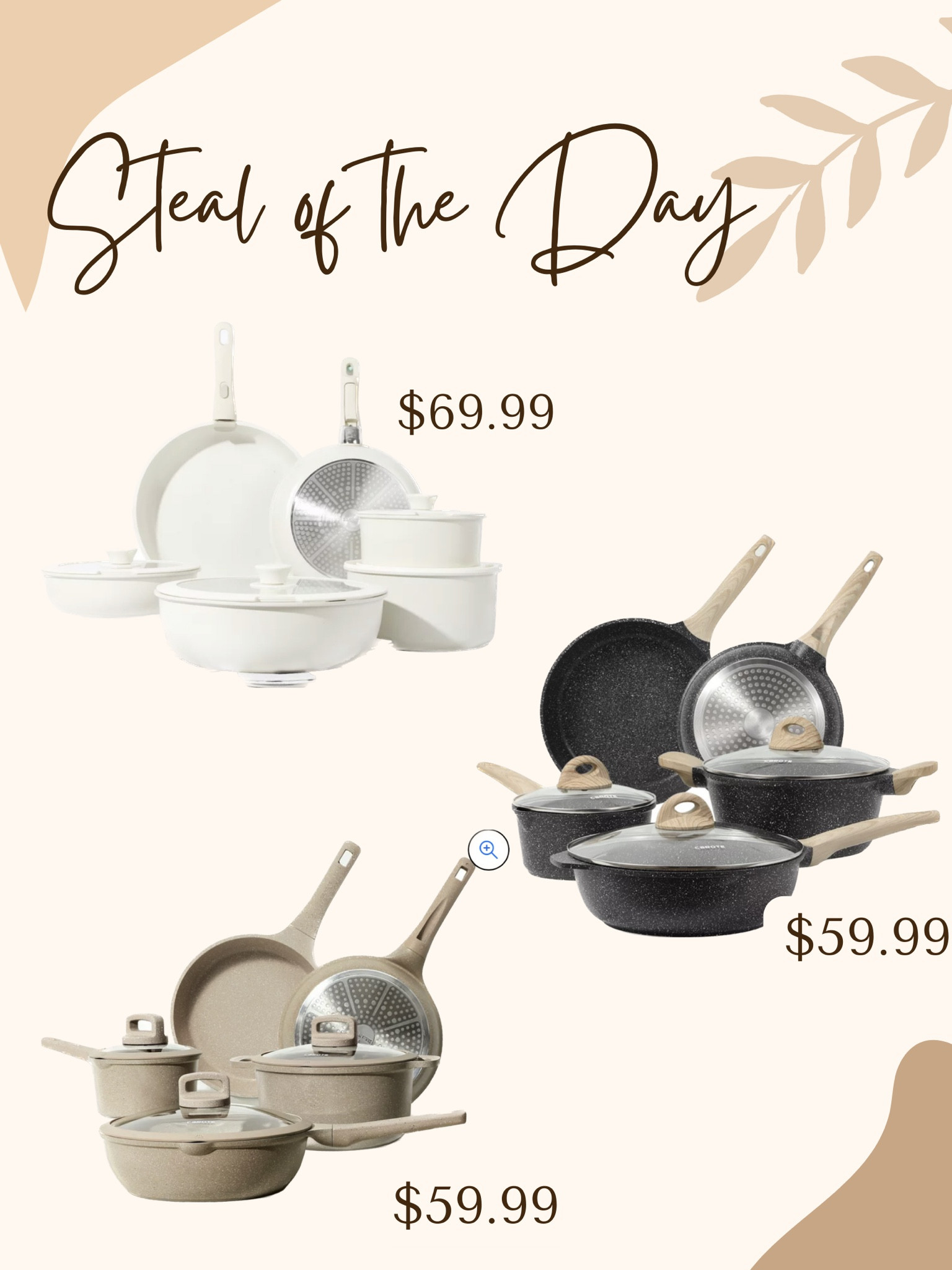 Steal of the Day!! 
This is a major deal on these sets! I want all the colors 😍 

#LTKSale #LTKhome #LTKsalealert