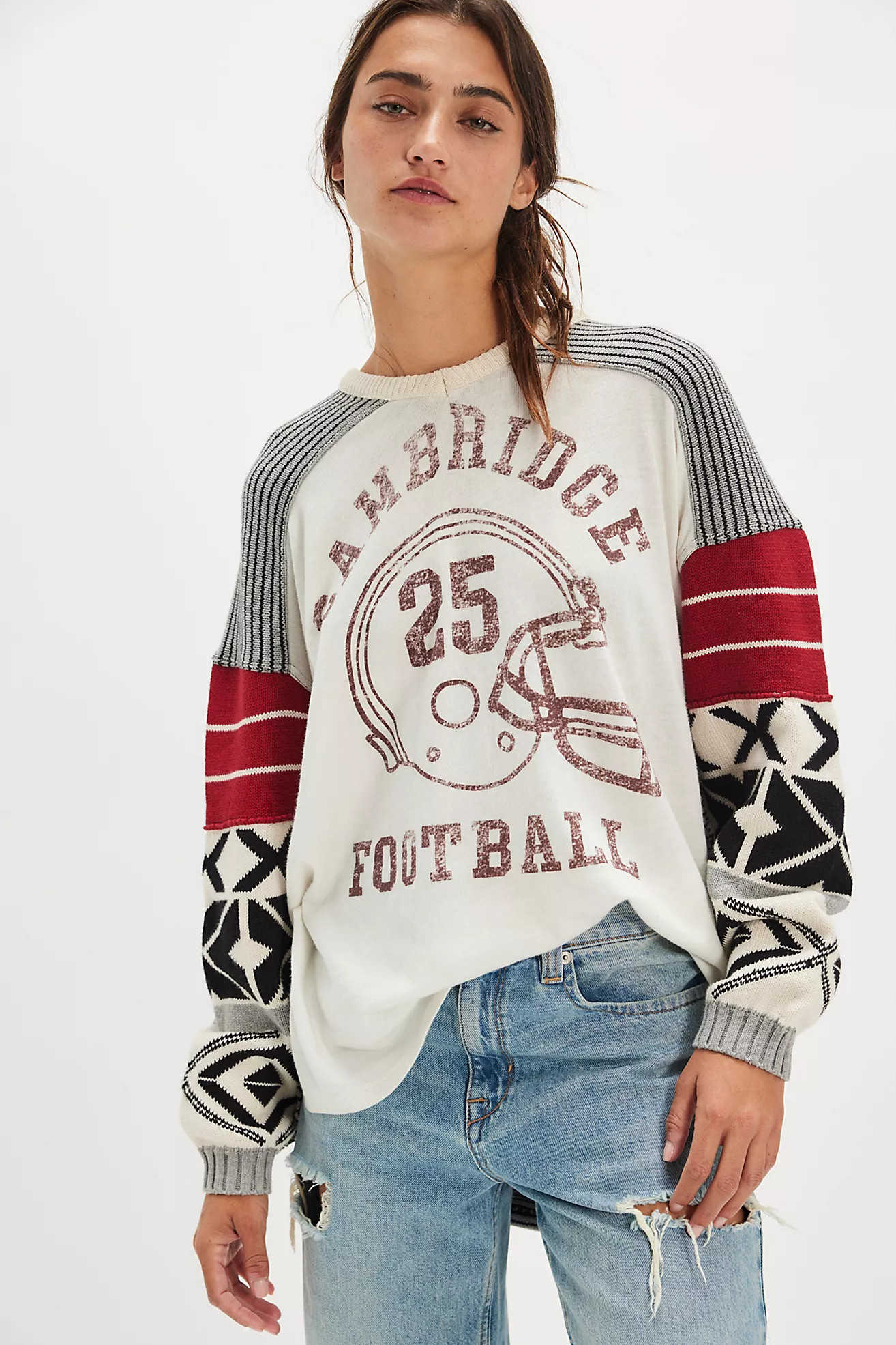 We The Free Football Sweater | Free People (Global - UK&FR Excluded)