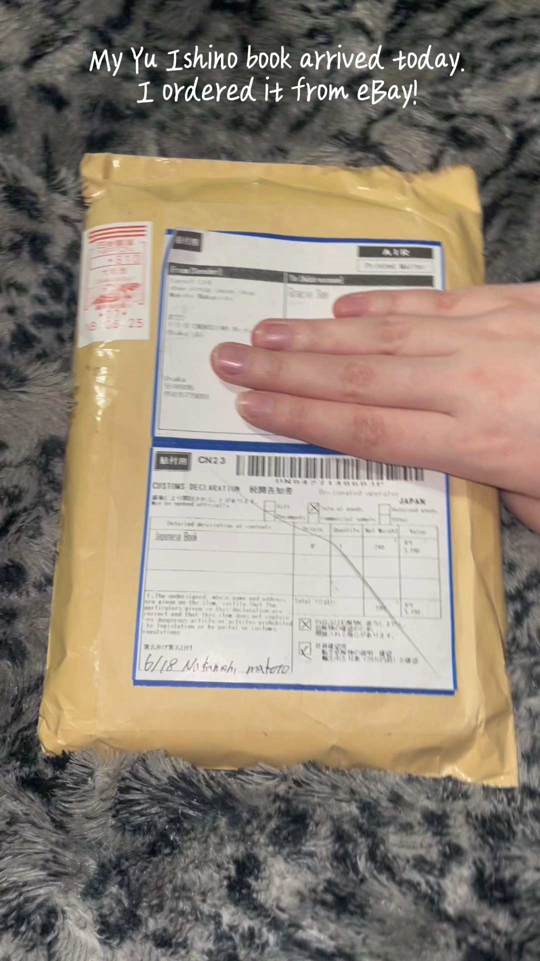 Bought this book from eBay! 
