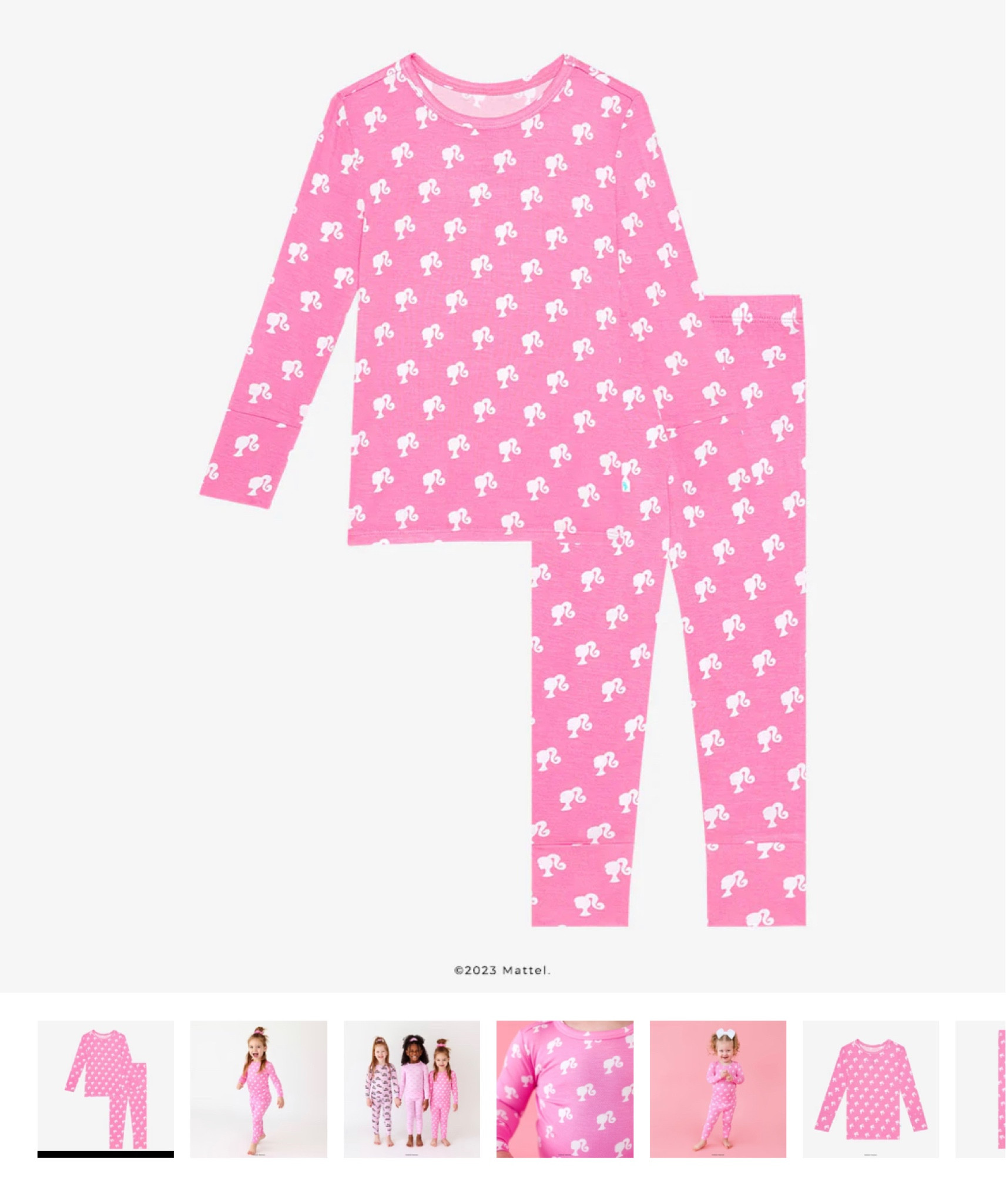 LOVE these Barbie PJs 💗💗💗

#LTKbaby #LTKkids