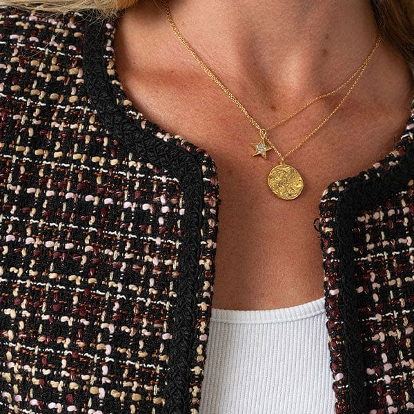 Rayner Jacket - Black/Burgundy/Gold Boucle | Saint + Sofia