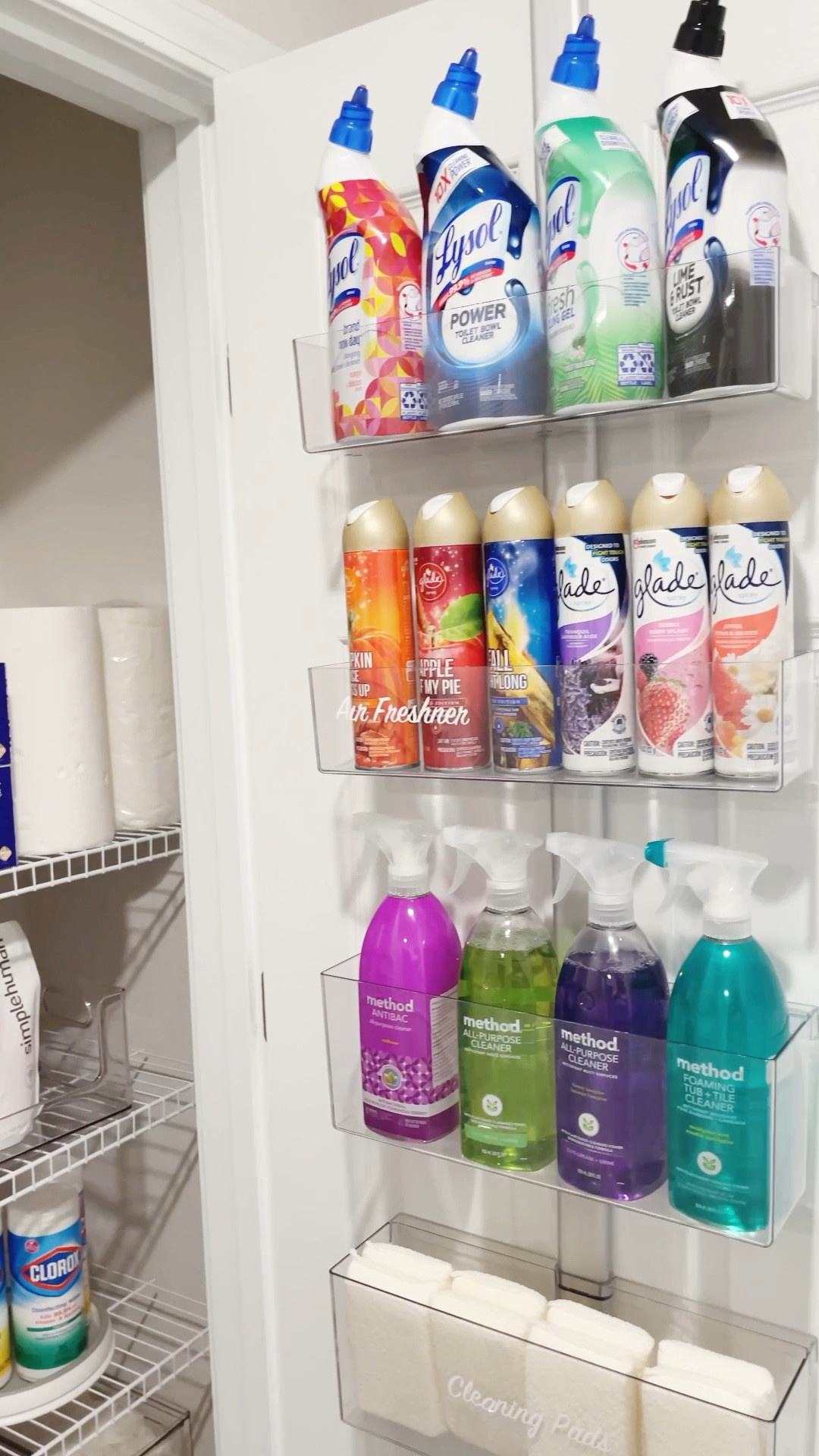 The Home Edit over the door organizer 

#LTKfamily #LTKhome #LTKFind