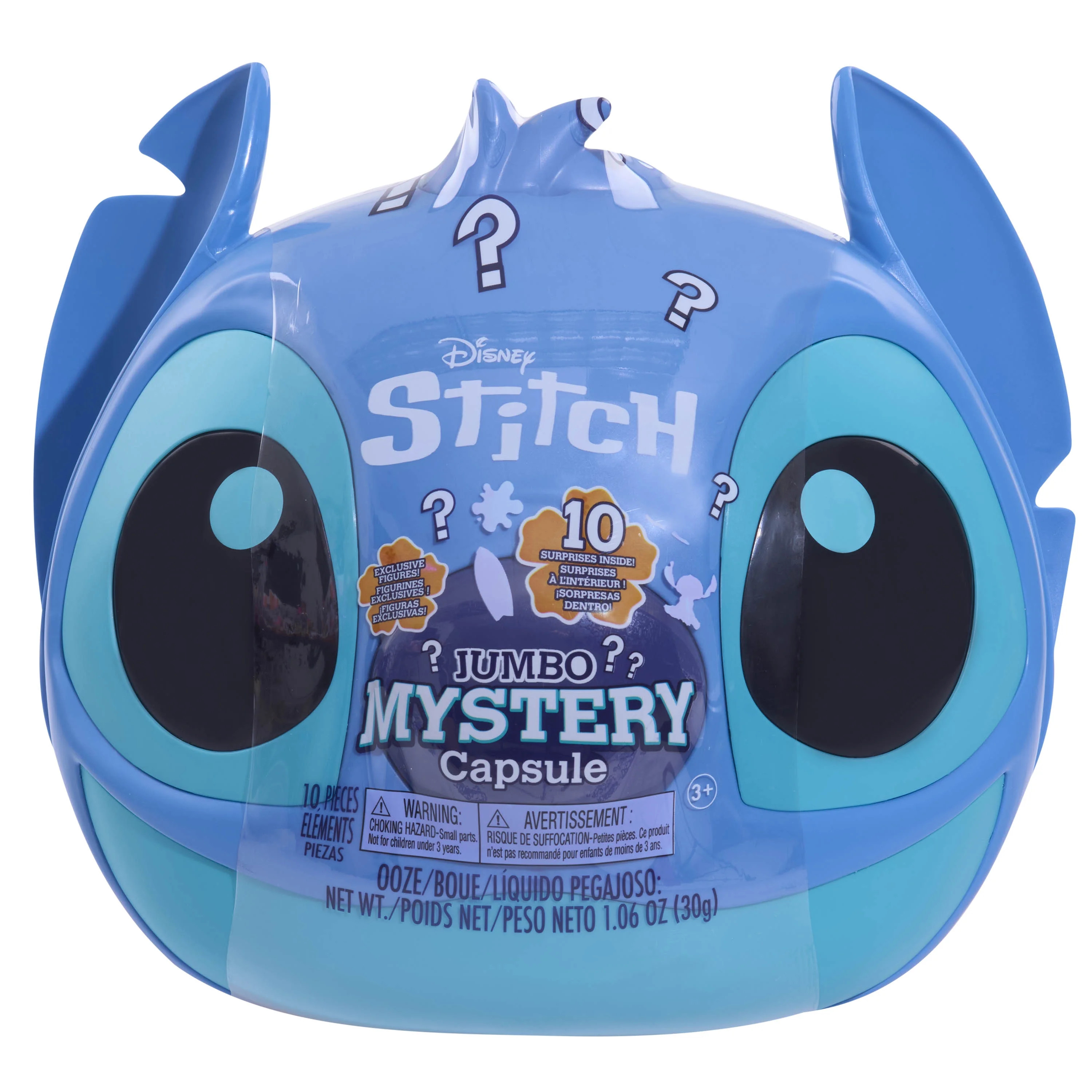 Disney Stitch Jumbo Mystery Capsule, 9 inch Figure, Surprise Outfits, Alien | Walmart (US)