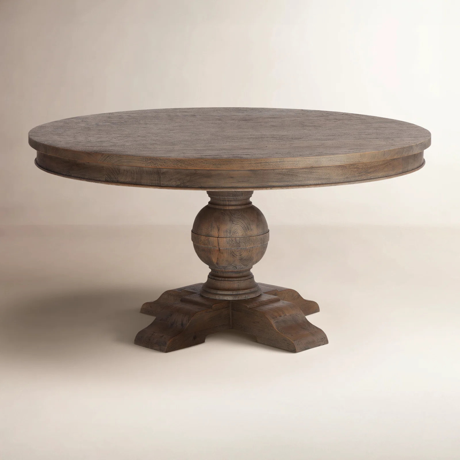 Marlowe Round Solid Wood Dining Table | Wayfair North America