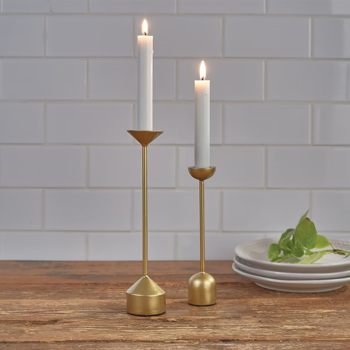 Split P Luna Gold Taper Holder - Tall | Target