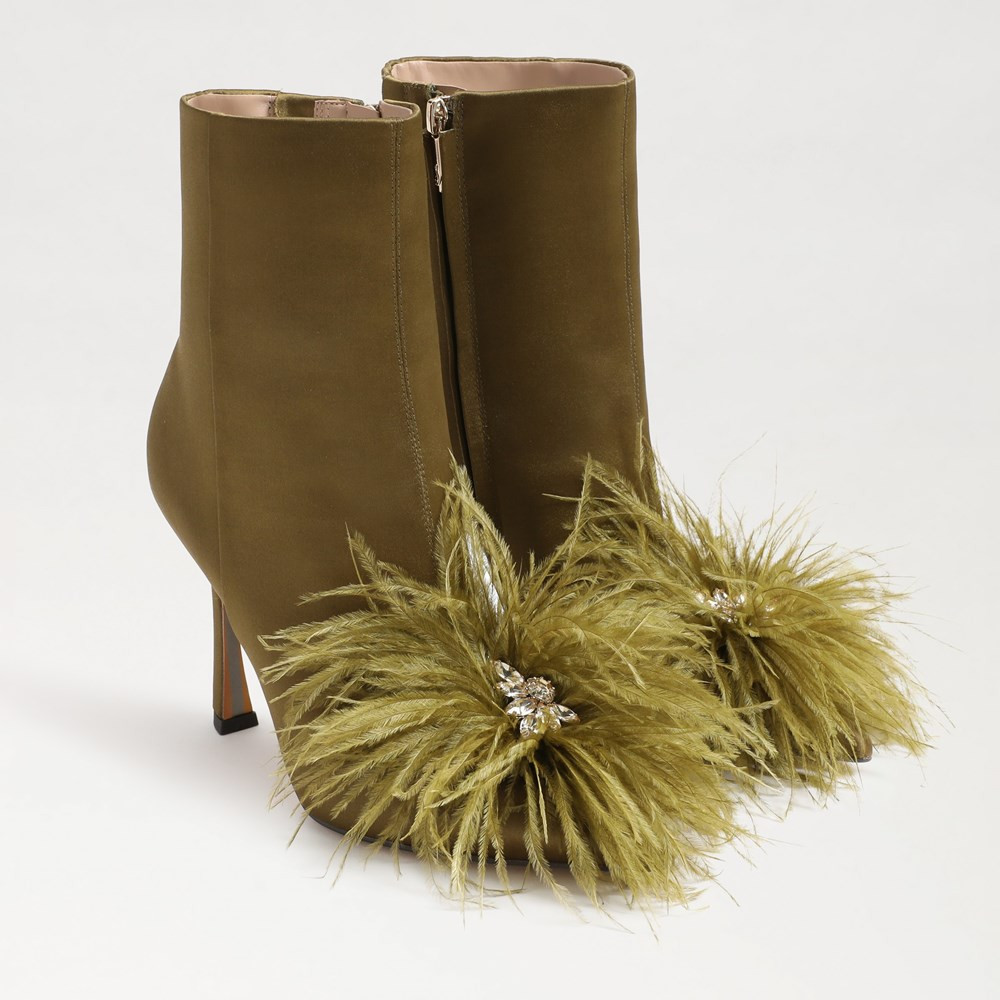 Ency Feather Heel Bootie | Sam Edelman
