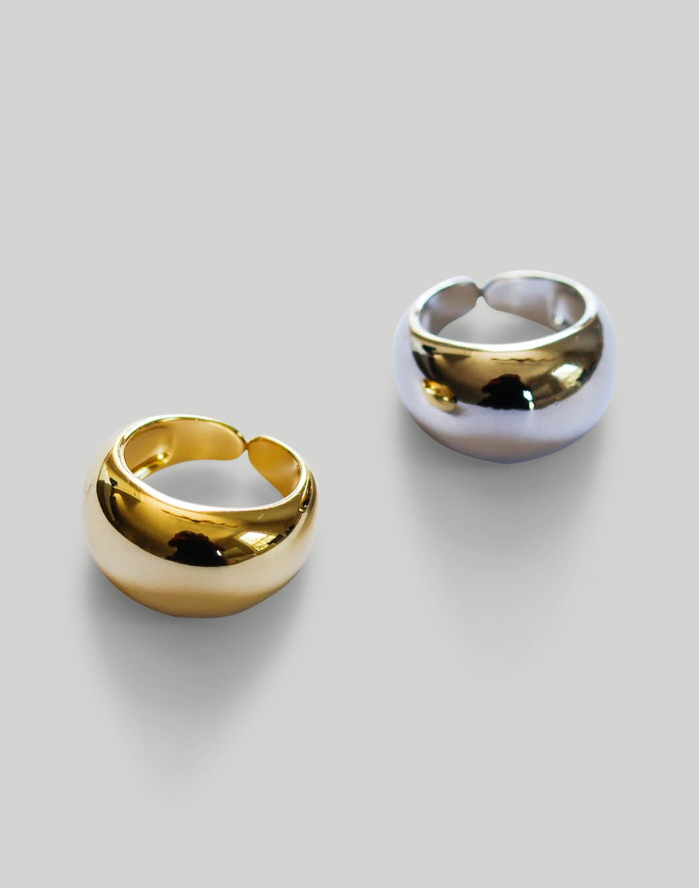 Abcrete & Co. The Adjustable Bold Dome Ring | Madewell