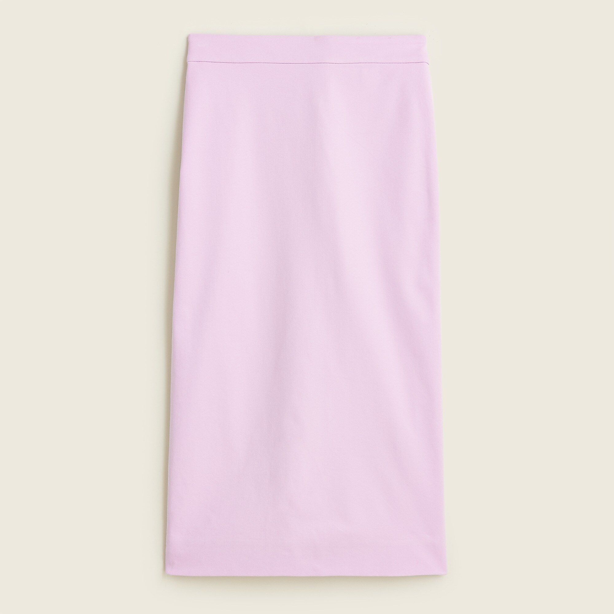 Long  2 pencil skirt in bi-stretch cotton | J.Crew US