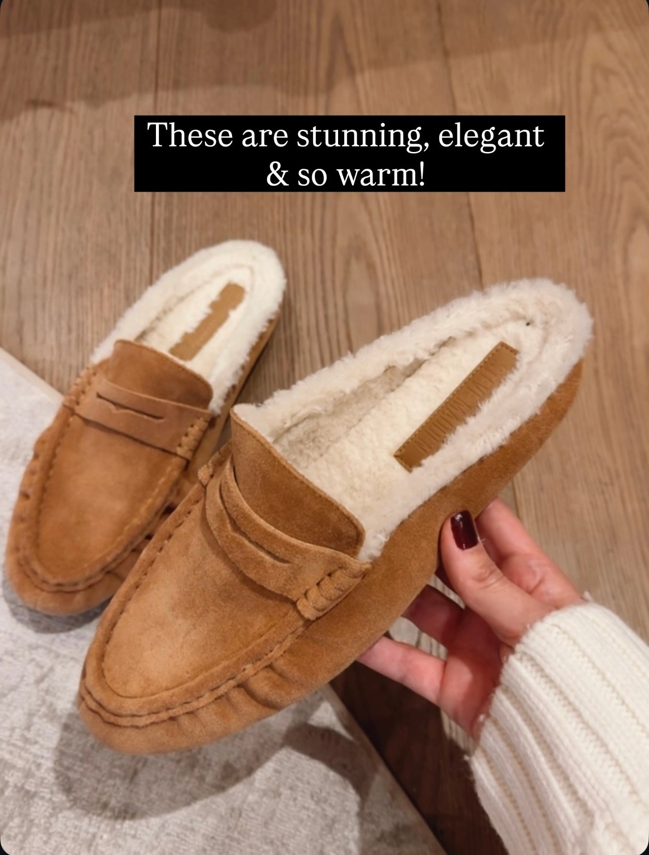 Such an elegant and comfortable mules 
These are extremely comfortable &amp; warm . The perfect gift idea for an elegant woman 


#LTKGiftGuide #LTKHoliday #LTKOver40