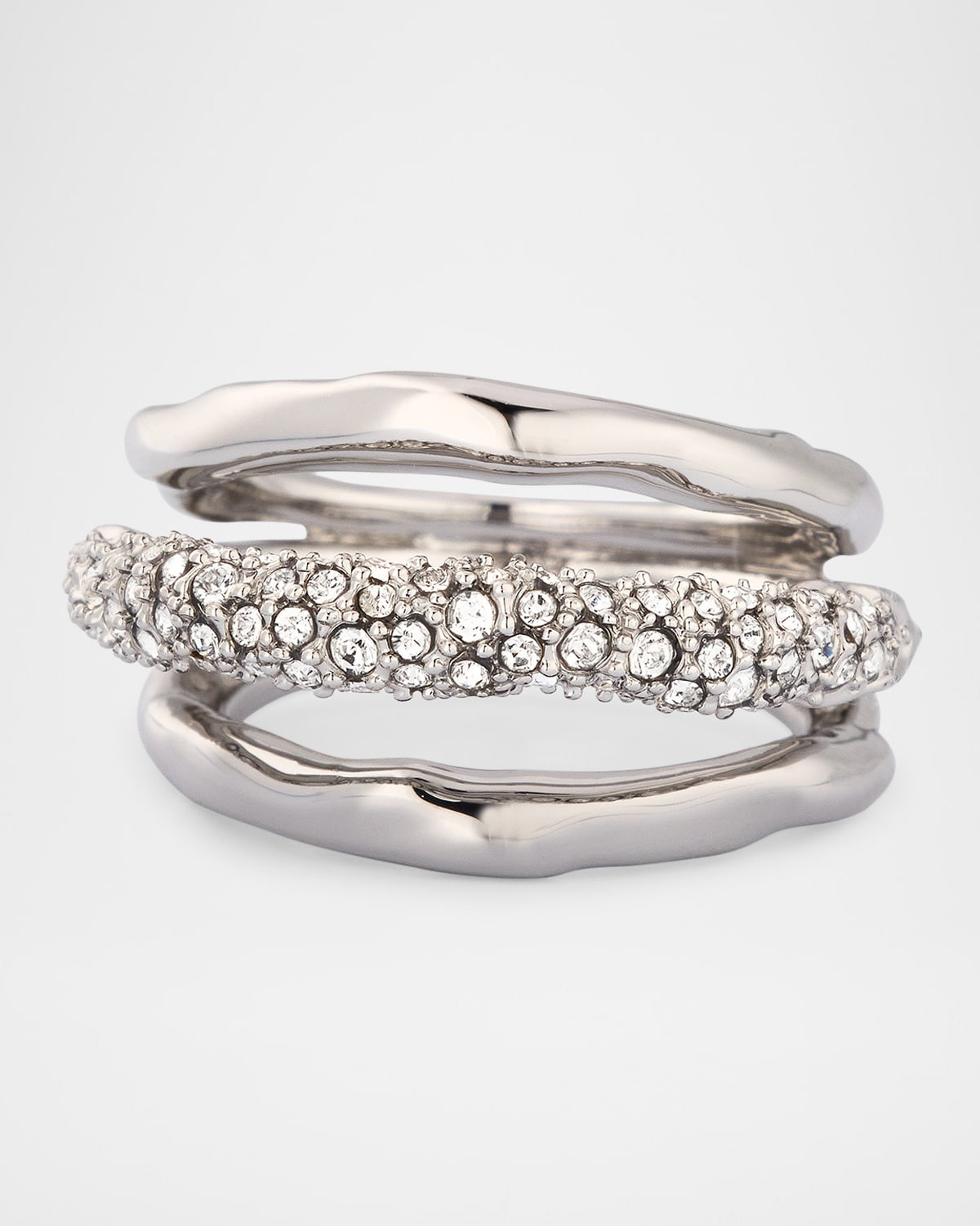 Solanales Crystal Orbitting Ring | Neiman Marcus