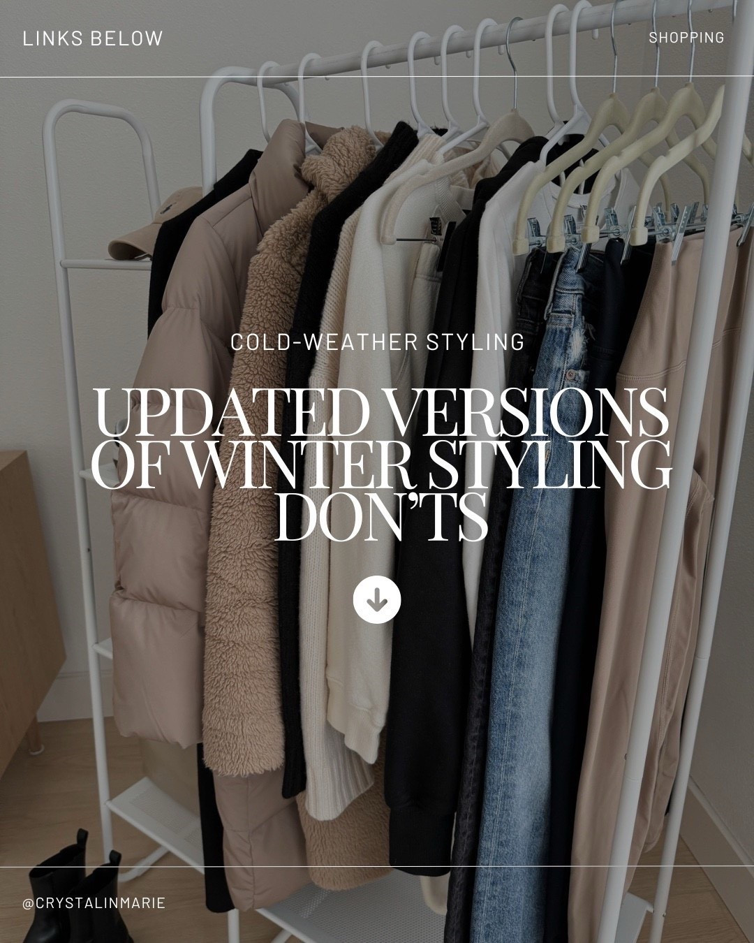 5 Cold-Weather Styling Mistakes Keeping You Dated. 

The updated versions of each of these below:

1. Bare Ankles - wear socks! If you can't wear socks, the shoe isn't right for winter. 

2. Faux Leather Leggings - opt for a regular black legging OR a faux leather pant that isn't tight. 

3. Over-The-Knee Boots - Wear a knee-high boot instead

4. Pom Pom Beanies - feel very young, opt for beanies with a pom pom

5. Thin, Tight Puffer Coats - That cool effortless vibe is never tight and fitted. Opt for something more oversized with a straight silhouette. 

Winter style, petite style 

#LTKSeasonal #LTKPetite