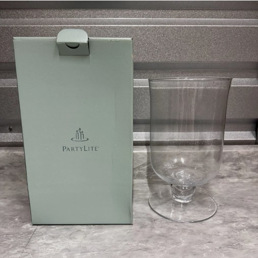 Partylite Hurricane Coastal Lights Bubble Glass Candle Holder (P9359) | eBay US