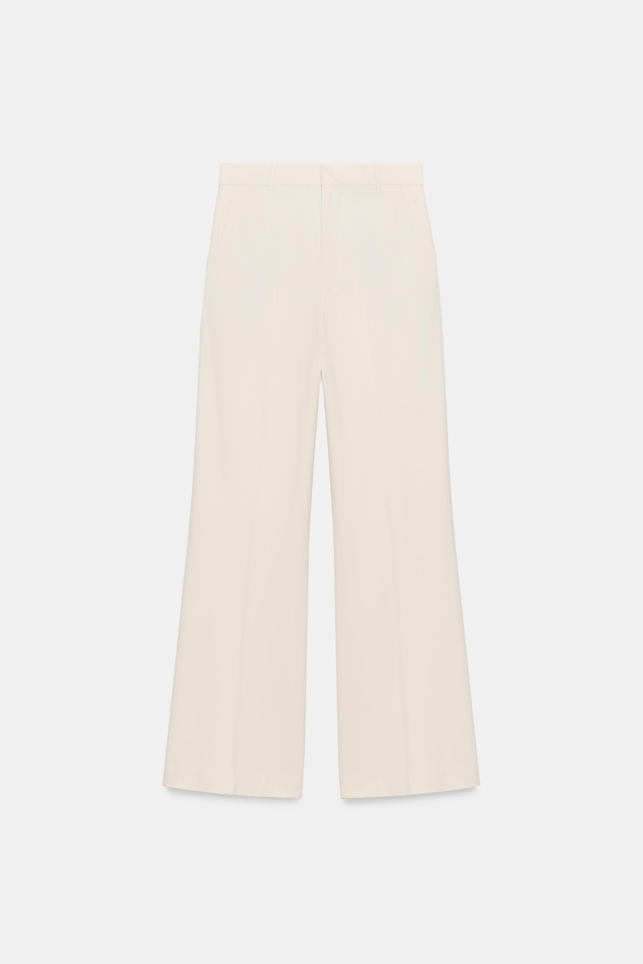 ZW COLLECTION HIGH-WAIST TROUSERS | Zara UK