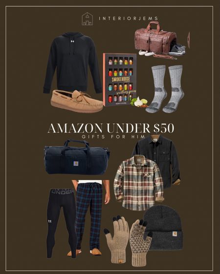 Amazon gifts for him under $50, flannel shirt, wool socks, leather slippers, comfy pants, compression, pants, gifts for the Coke, spice, set for grilling, gloves, beanie, hat, gifts for dad, gifts for husband

#LTKHoliday #LTKmens #LTKGiftGuide