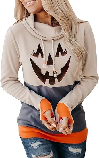 Dearlove Womens Casual Hooded Sweatshirt Loose Drawstring Pullover Hoodies | Amazon (US)