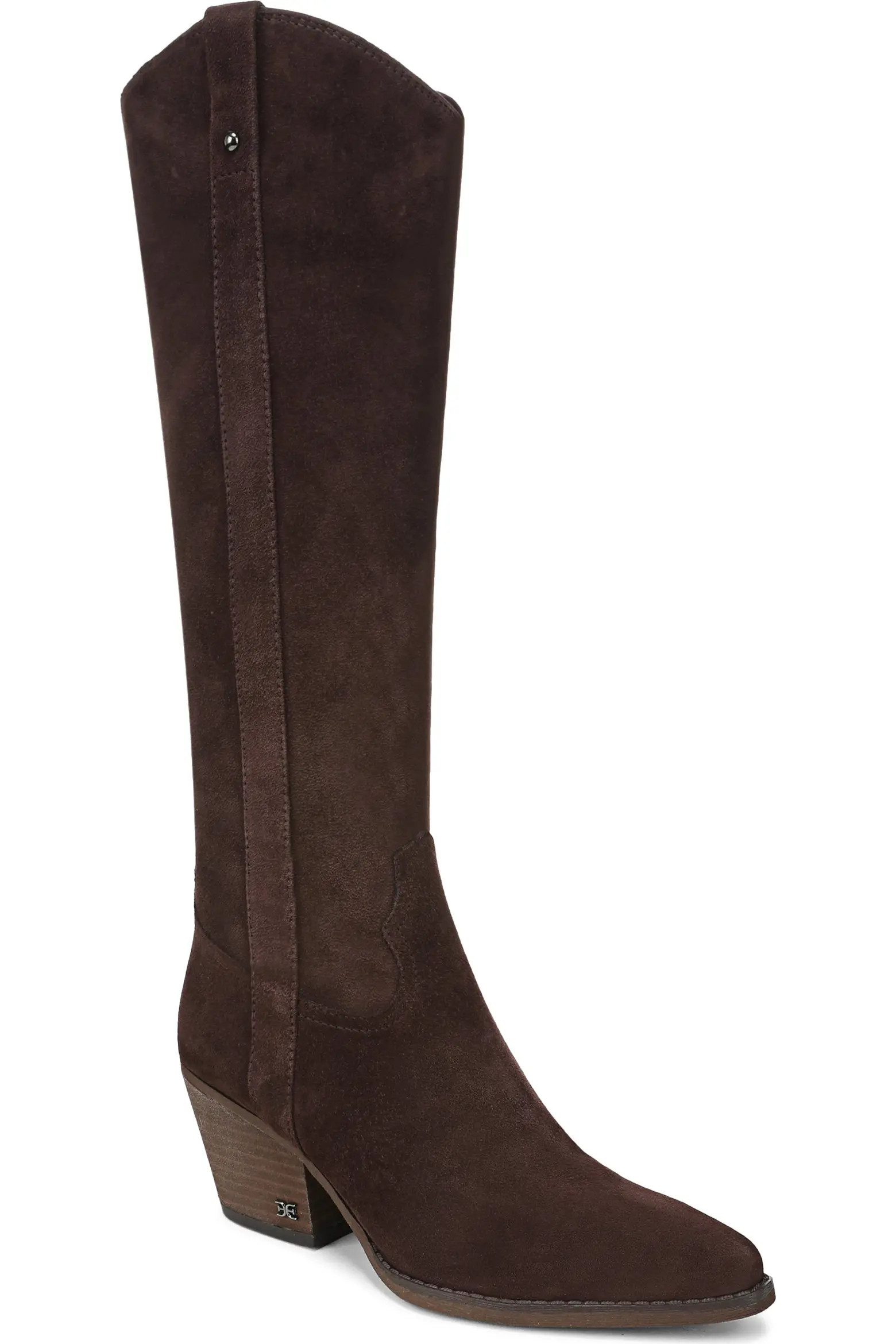 Sam Edelman Wyatt Knee High Western Boot (Women) | Nordstrom | Nordstrom