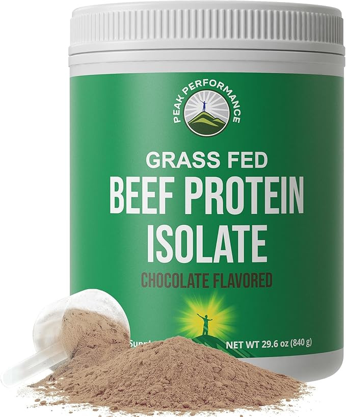 Grass Fed Beef Protein Powder - Lactose Free Great Tasting Beef Protein Isolate. Complete Animal ... | Amazon (US)