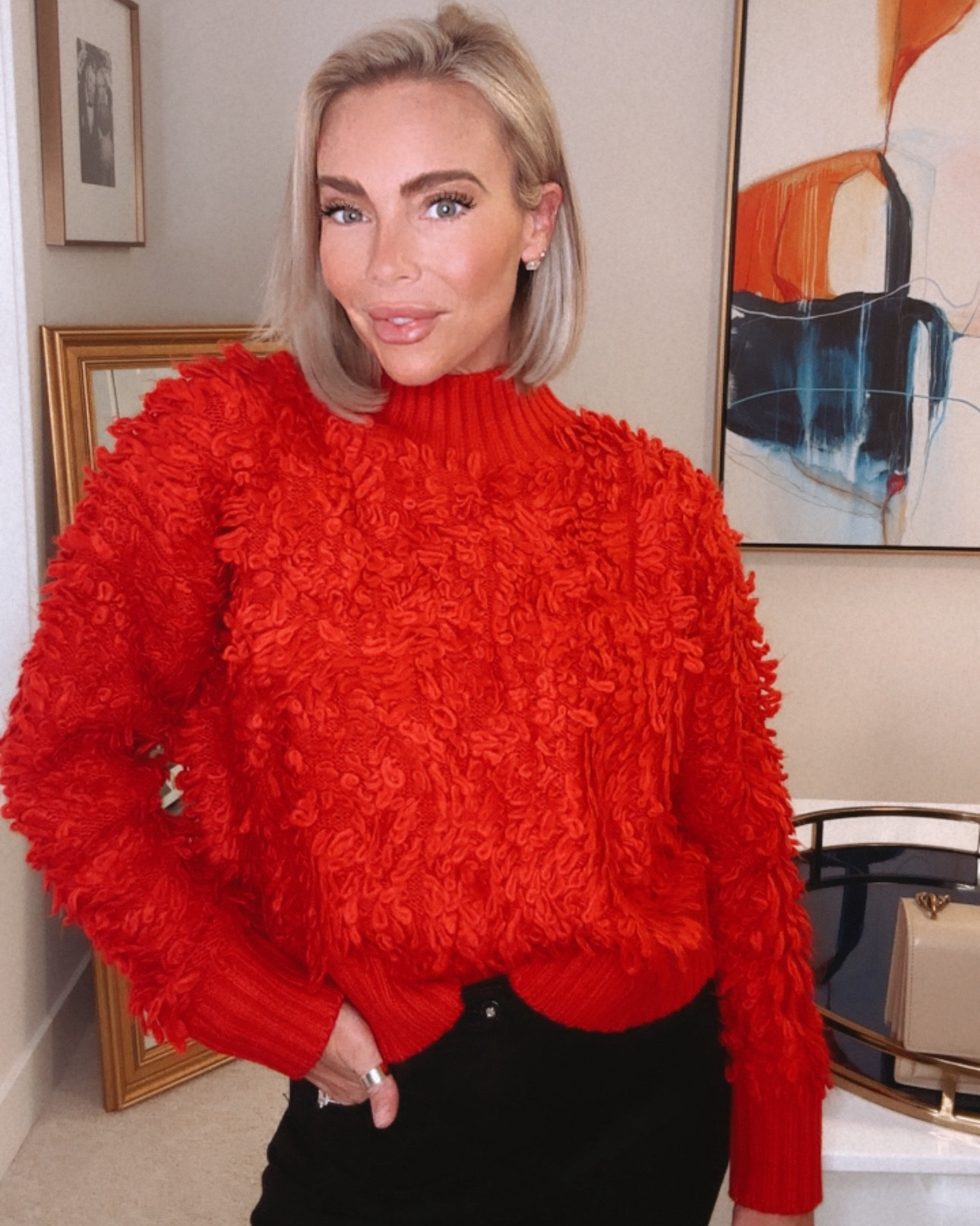 HELLLLOOOO #1 RED SWEATER (size small) & #1 BLACK JEAN FOR 🍂&❄️ BOOTIE SEASON (size 25 size down)…oh and my favorite designer shoes! 🫶

Also linking my FAVORITE way to style short hair to get some serious volume (which we all know is tragic for fine, short-haired girlies)! 🎀💇‍♀️👩‍🦳

I cannot wait for you ladies to get your hands on this sweater & these jeans they are such a perfect 🤩 outfit for the coming season work days & nights out!🥂

Also linking my CL flats that I swear by & Dior heels 👠 

DM me for questions! 

Xoxo-your girl for the latest beauty & fashion trends,
CeCe 🙏🔥👠💇‍♀️🙌🍂❄️🎀❤️👩‍🦳🥂

#LTKWorkWear #LTKMidSize #LTKVacationOutfits #CorMyerStyle #Concert #Vacation   #LTKSummerSales #LTKBacktoSchool  #LTKNYFW      

#LTKSeasonal #LTKFindsUnder50 #LTKBeauty #LTKStyleTip #LTKFindsUnder100 #LTKTravel #LTKFitness #LTKOver40 #LTKParties #LTKU #LTKSaleAlert #LTKVideo #LTKBump #LTKShoeCrush #LTKActive #LTKShoeCrush #LTKBump #LTKFamily #LTKPlusSize #LTKMidsize #LTKSaleAlert #LTKWorkwear #LTKParties #LTKFindsUnder100