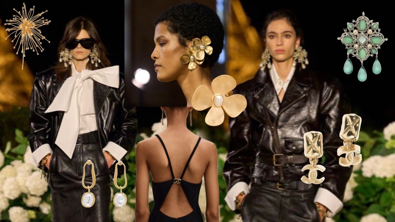 Fashion trends spring summer 2026
Big earrings 
Chunky earrings 