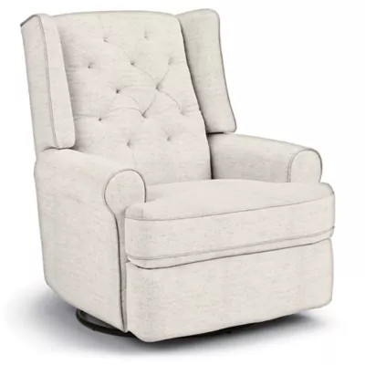 Best Chairs Custom Finley Swivel Glider Recliner | buybuy BABY
