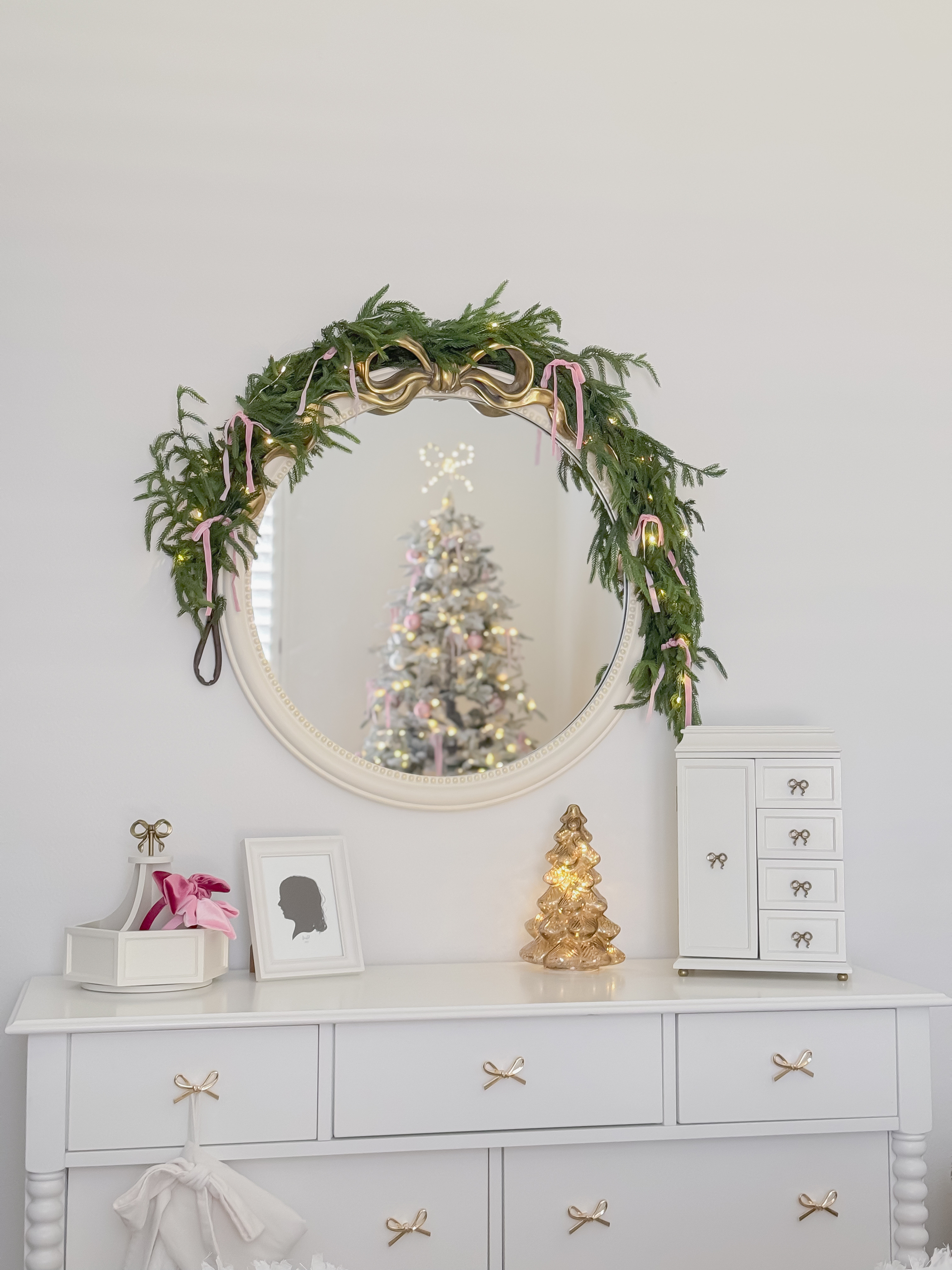 Christmas Bedrom Decor 

I got this gorgeous Pottery Barn Teen x LoveShack Shack Fancy mirror for Bristol’s bedroom and it’s the perfect piece to compliment her existing furniture 

#LTKHoliday #LTKHome