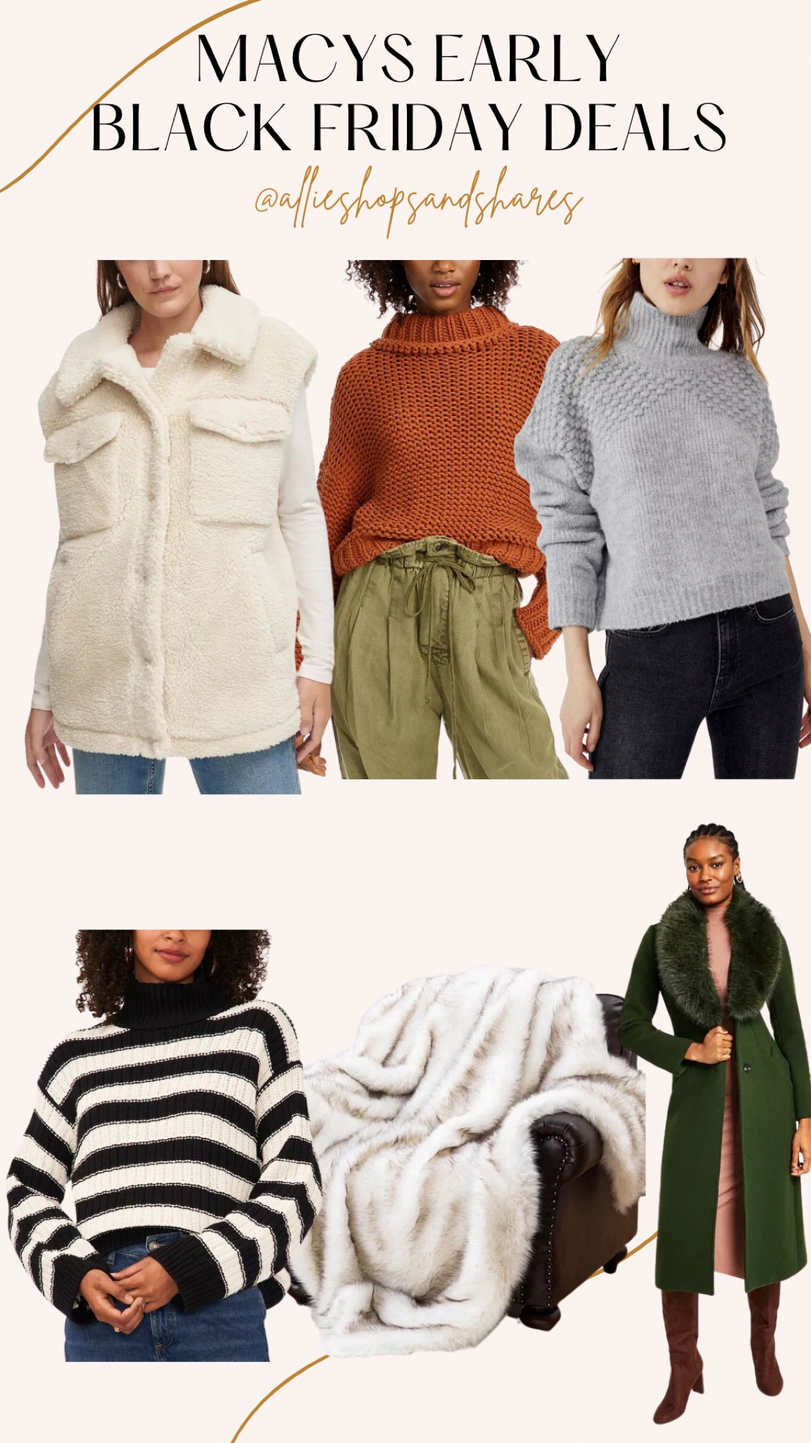 Early Black Friday deals free people sale macys sweater sale furry blanket coat sale

#LTKfindsunder100 #LTKsalealert #LTKHolidaySale