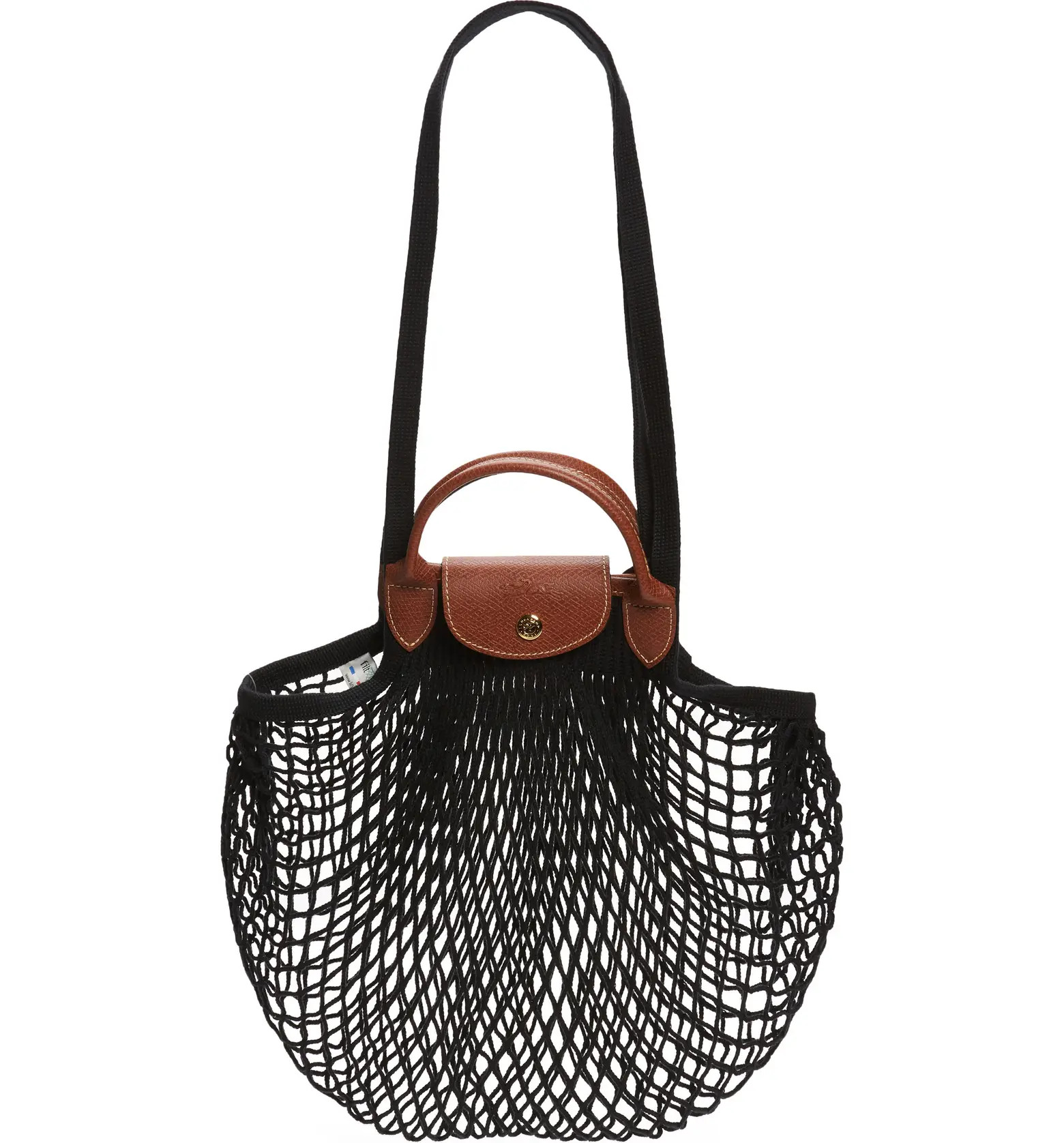 Le Pliage Filet Knit Shoulder Bag | Nordstrom