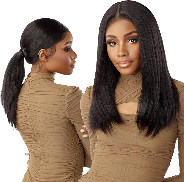 Sensationnel Butta 360 Lace Wigs - Unit 1 Wider Parting 360 Degree Lace Glueless Synthetic Preplu... | Amazon (US)