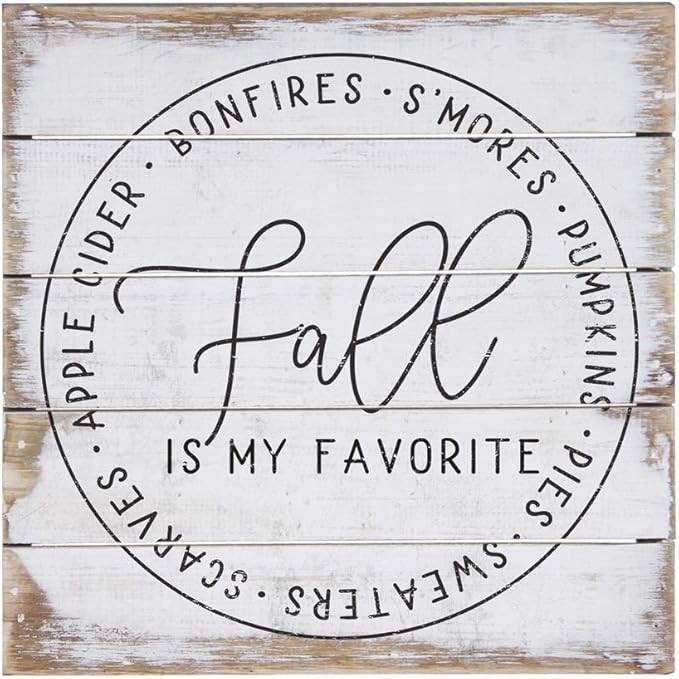 Simply Said, INC Perfect Pallets Petites 8" Wood Sign PET16858 - Fall Favorite | Amazon (US)